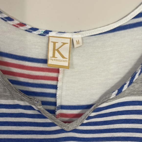 🏷 NEW! K by Kinnucan’s long sleeve mini dress/shirt M - Picture 6 of 10